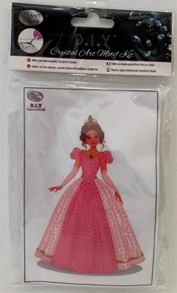 Crystal Art Motif Kit - Prinsesse